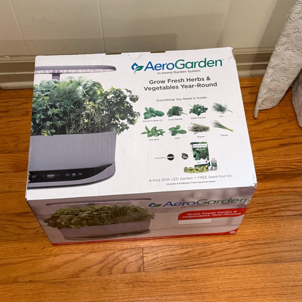 Aerogarden bounty elite in platinum stainless color-NIB - Picture 6 of 7